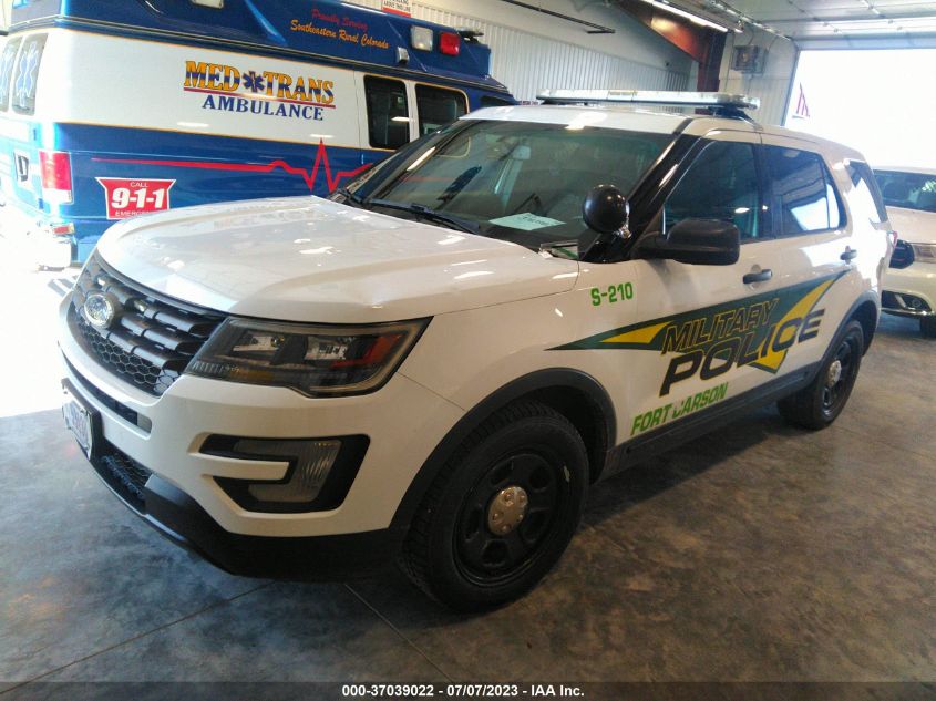 2017 FORD POLICE INTERCEPTOR - 1FM5K8AR9HGE25890