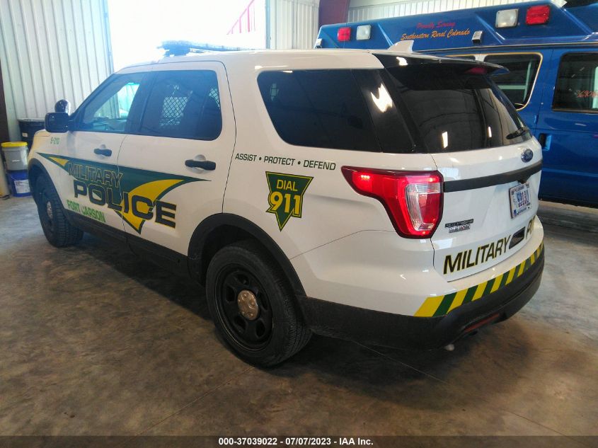 2017 FORD POLICE INTERCEPTOR - 1FM5K8AR9HGE25890