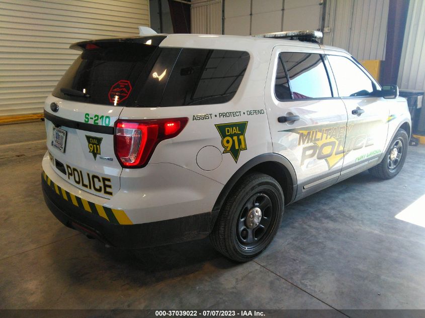 2017 FORD POLICE INTERCEPTOR - 1FM5K8AR9HGE25890