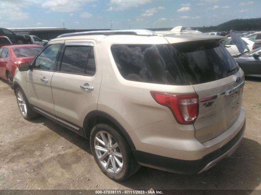 2017 FORD EXPLORER LIMITED - 1FM5K7F89HGA48679