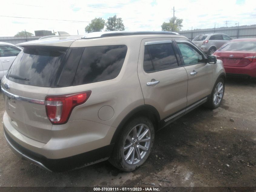2017 FORD EXPLORER LIMITED - 1FM5K7F89HGA48679