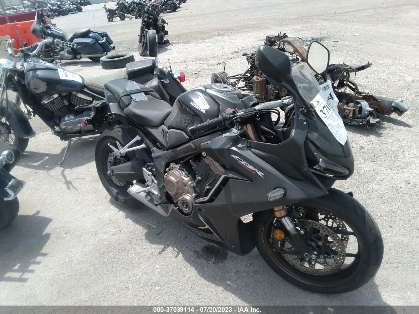 2021 HONDA CBR650 RA - MLHRH0154M5200122