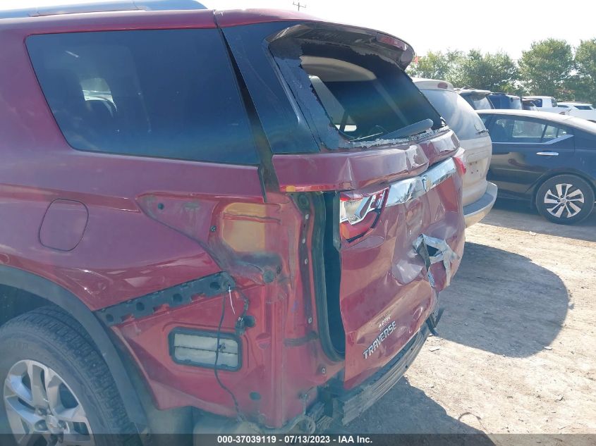 2018 CHEVROLET TRAVERSE LT CLOTH - 1GNERGKW6JJ174163
