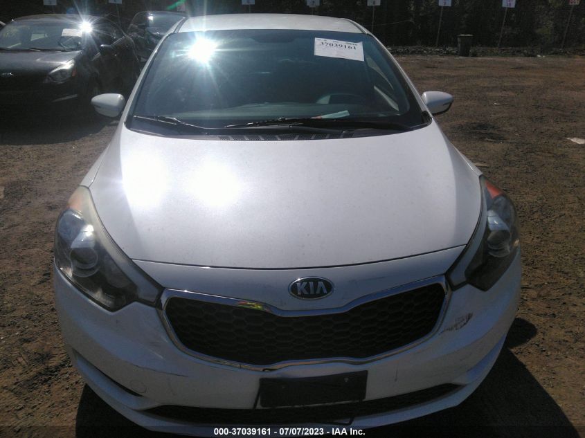 2016 KIA FORTE LX - KNAFX4A69G5462857