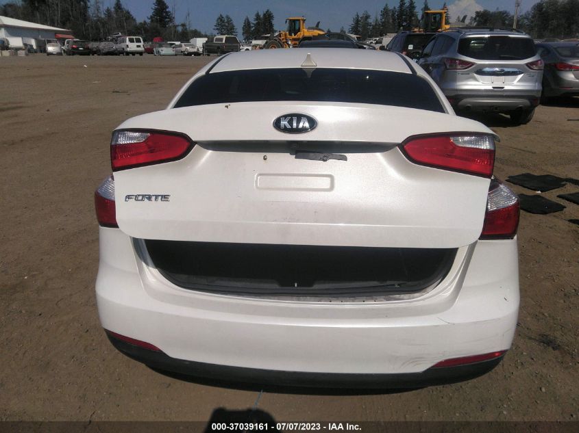 2016 KIA FORTE LX - KNAFX4A69G5462857