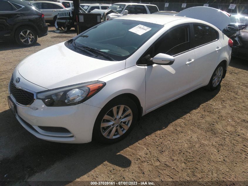 2016 KIA FORTE LX - KNAFX4A69G5462857