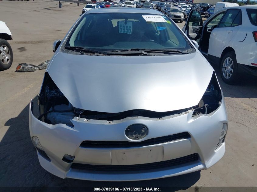 2013 TOYOTA PRIUS C ONE/TWO/THREE/FOUR - JTDKDTB34D1042127