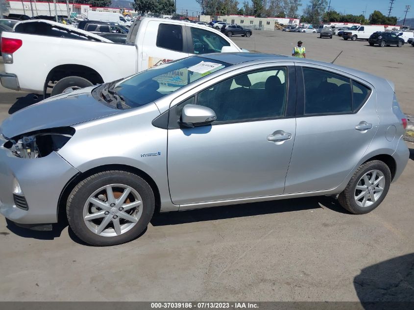 2013 TOYOTA PRIUS C ONE/TWO/THREE/FOUR - JTDKDTB34D1042127