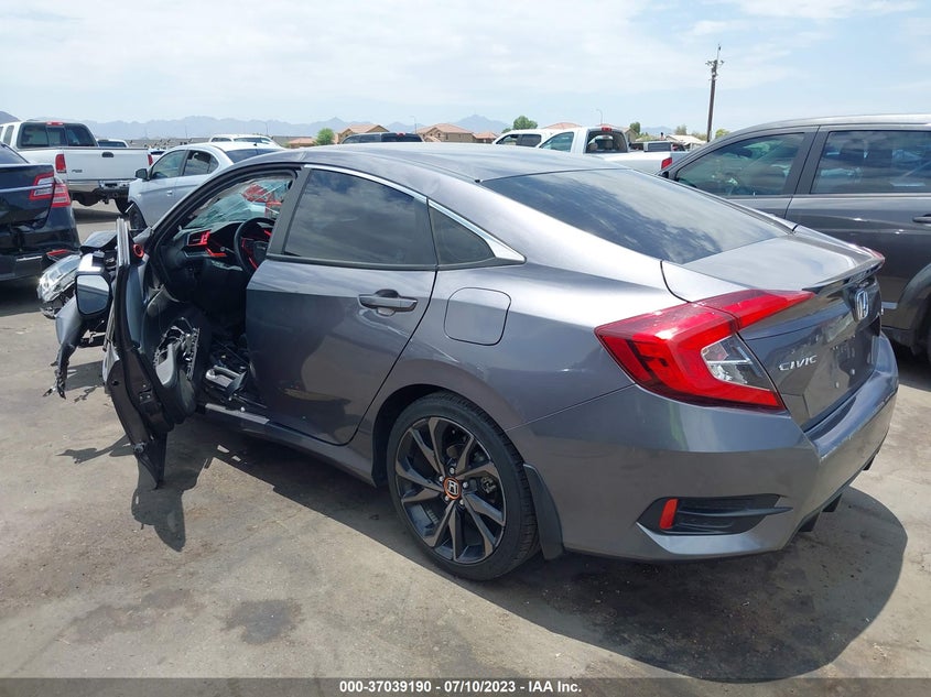 VIN 19XFC2F85LE004213 2020 HONDA CIVIC SEDAN SPORT