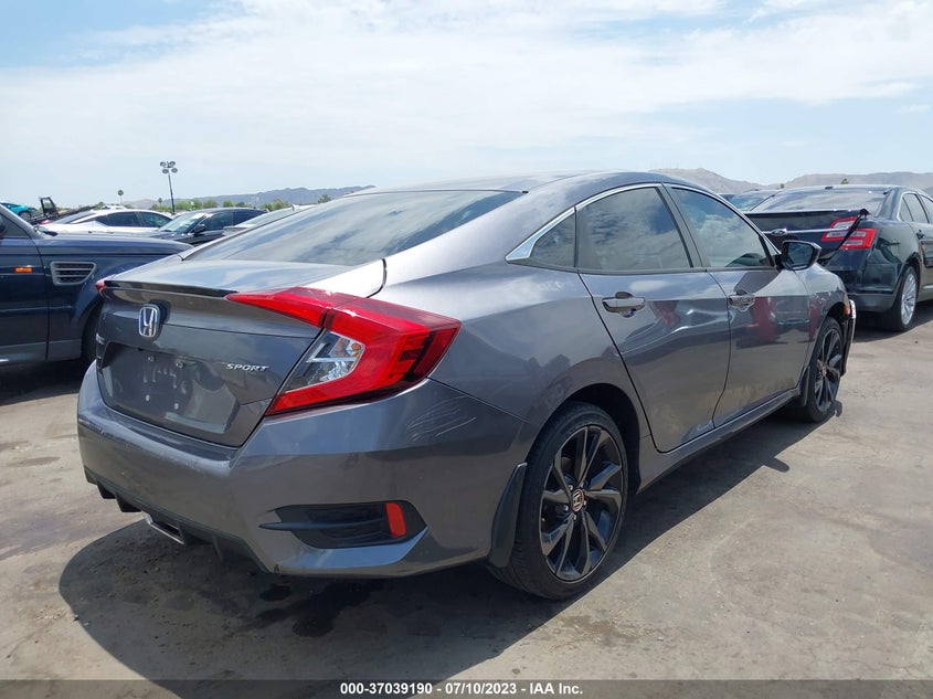 VIN 19XFC2F85LE004213 2020 HONDA CIVIC SEDAN SPORT