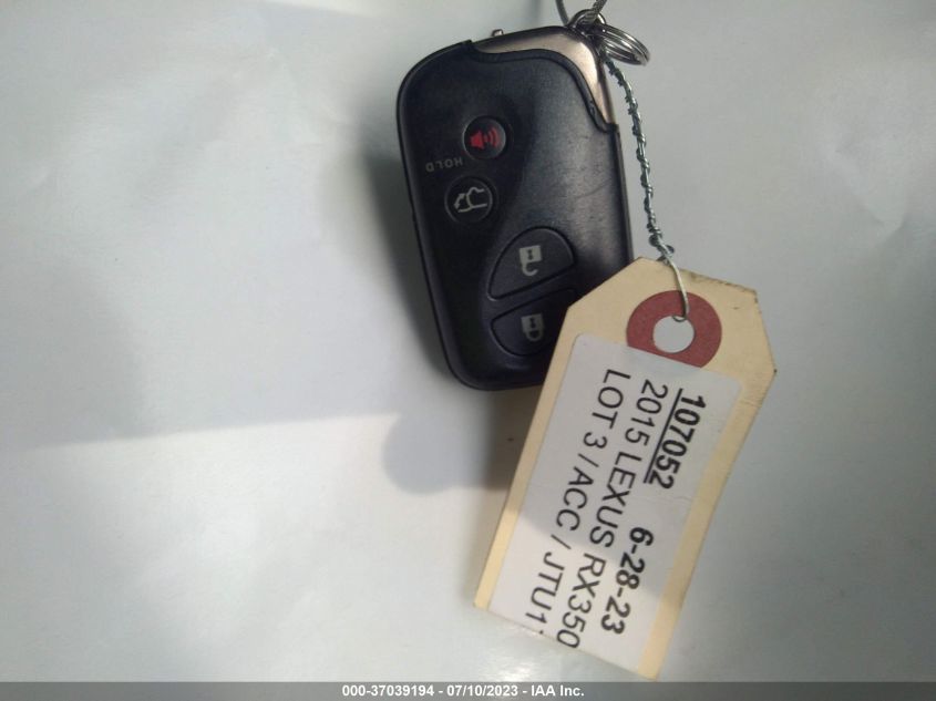2015 LEXUS RX 350 - 2T2BK1BA8FC322149