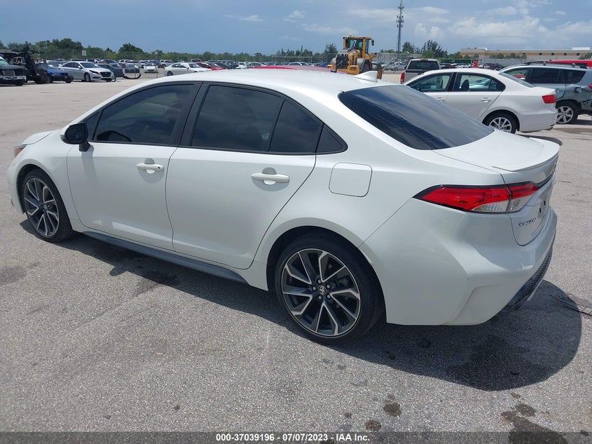 VIN JTDS4MCE8MJ057865 2021 TOYOTA COROLLA SE/NIGHTSHADE/APEX SE