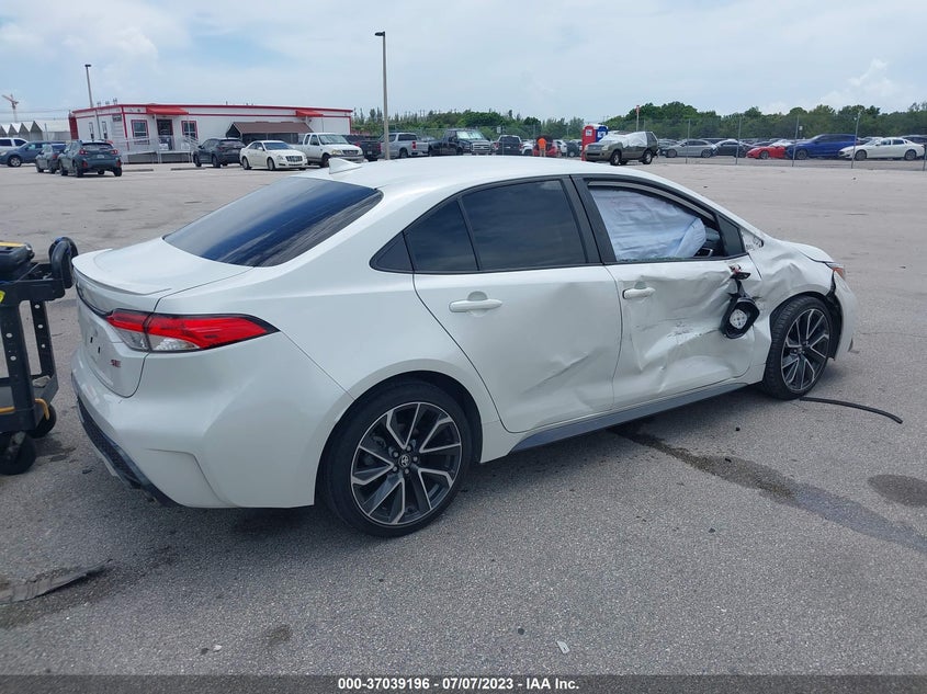 VIN JTDS4MCE8MJ057865 2021 TOYOTA COROLLA SE/NIGHTSHADE/APEX SE