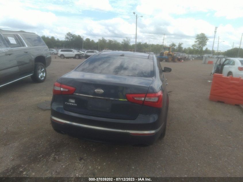 2014 KIA CADENZA PREMIUM KNALN4D73E5142220