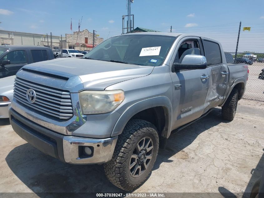 2016 TOYOTA TUNDRA 4WD TRUCK LTD - 5TFHW5F15GX517665