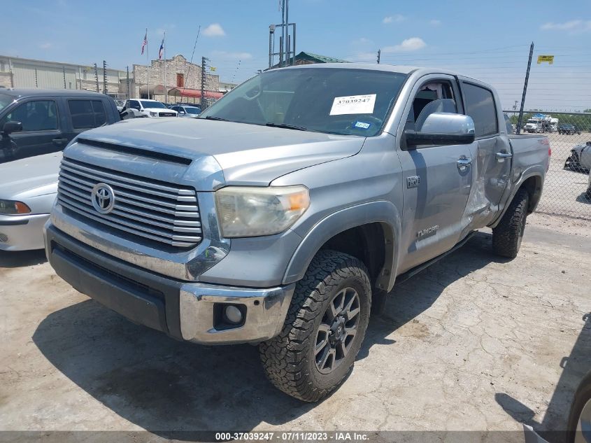 2016 TOYOTA TUNDRA 4WD TRUCK LTD - 5TFHW5F15GX517665