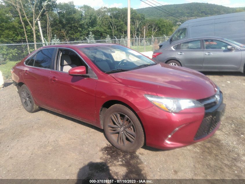 2016 TOYOTA CAMRY XLE/SE/LE/XSE - 4T1BF1FK2GU597964