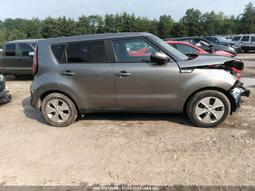 2016 KIA SOUL BASE - KNDJN2A21G7382378