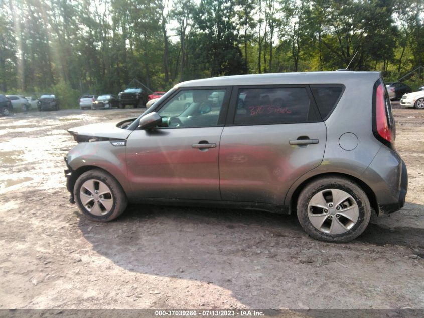 2016 KIA SOUL BASE - KNDJN2A21G7382378