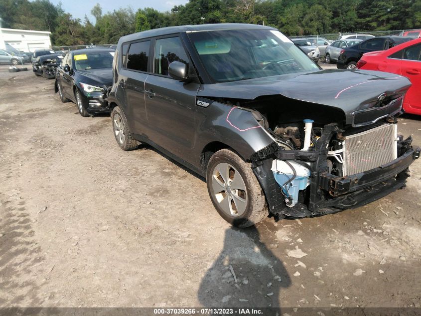2016 KIA SOUL BASE - KNDJN2A21G7382378