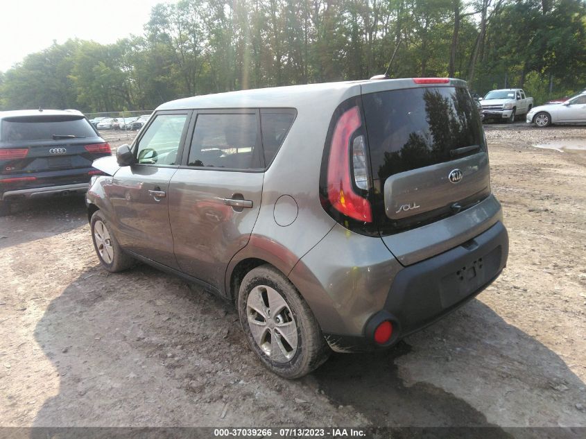 2016 KIA SOUL BASE - KNDJN2A21G7382378