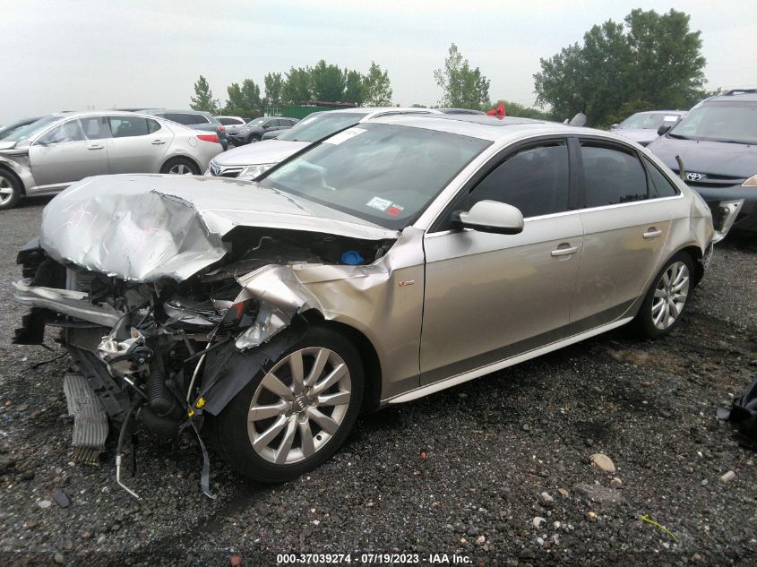 2015 AUDI A4 PREMIUM - WAUBFAFL6FN015030