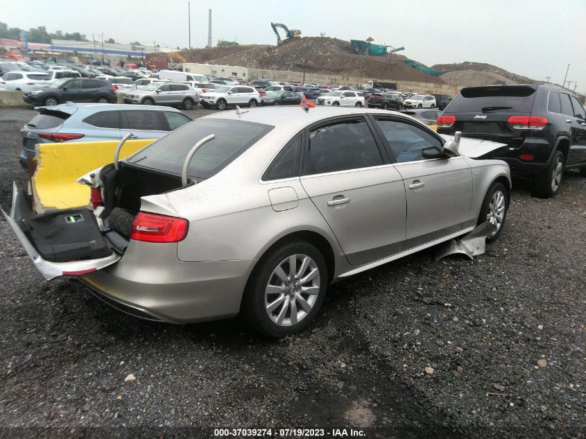 2015 AUDI A4 PREMIUM - WAUBFAFL6FN015030