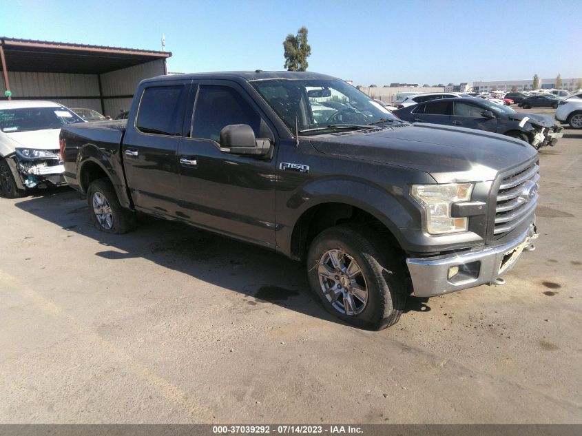 2016 FORD F-150 XLT - 1FTEW1E81GKD65441