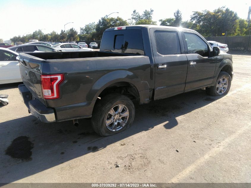 2016 FORD F-150 XLT - 1FTEW1E81GKD65441
