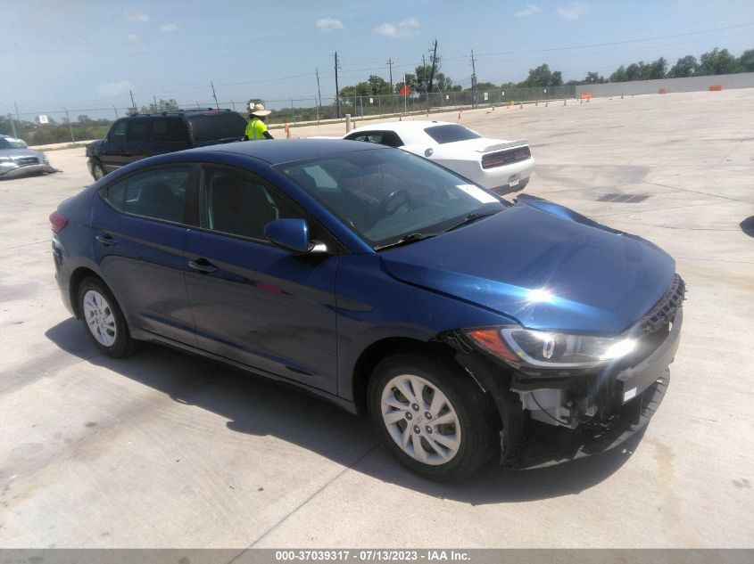 2018 HYUNDAI ELANTRA SE - 5NPD74LF3JH303587