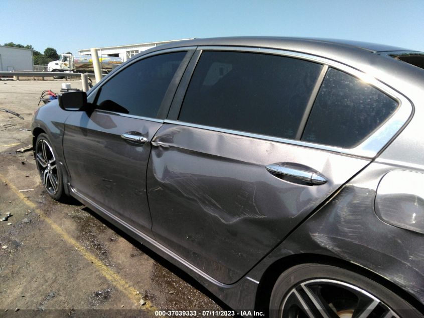 2016 HONDA ACCORD SEDAN SPORT - 1HGCR2F52GA069005