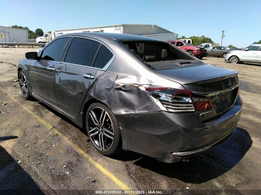 2016 HONDA ACCORD SEDAN SPORT - 1HGCR2F52GA069005