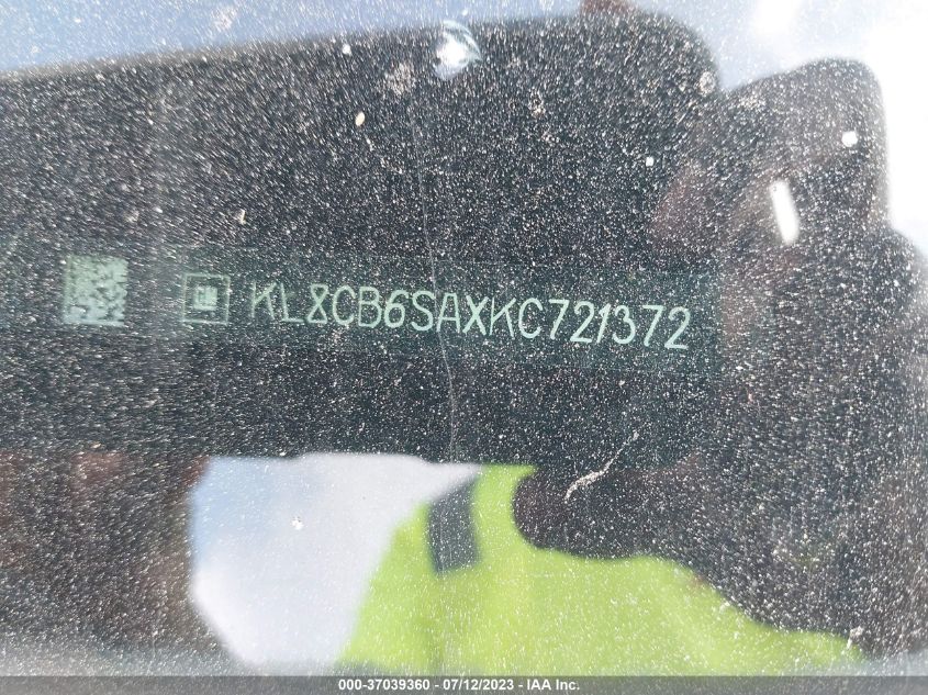 2019 CHEVROLET SPARK LS - KL8CB6SAXKC721372
