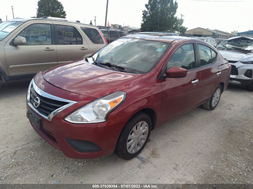 2017 NISSAN VERSA SEDAN SV - 3N1CN7AP1HK438777