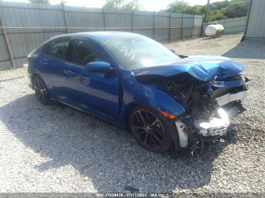 VIN SHHFK7H48LU214484 2020 HONDA CIVIC HATCHBACK SPORT