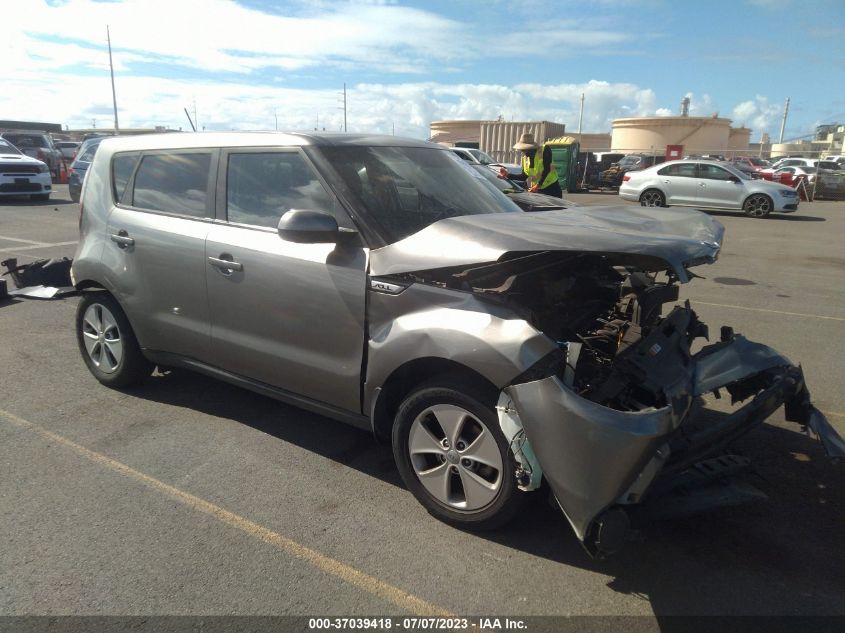 2016 KIA SOUL BASE - KNDJN2A28G7393006