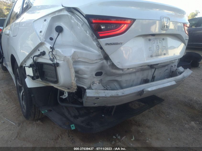 2022 HONDA INSIGHT EX 19XZE4F56NE013403