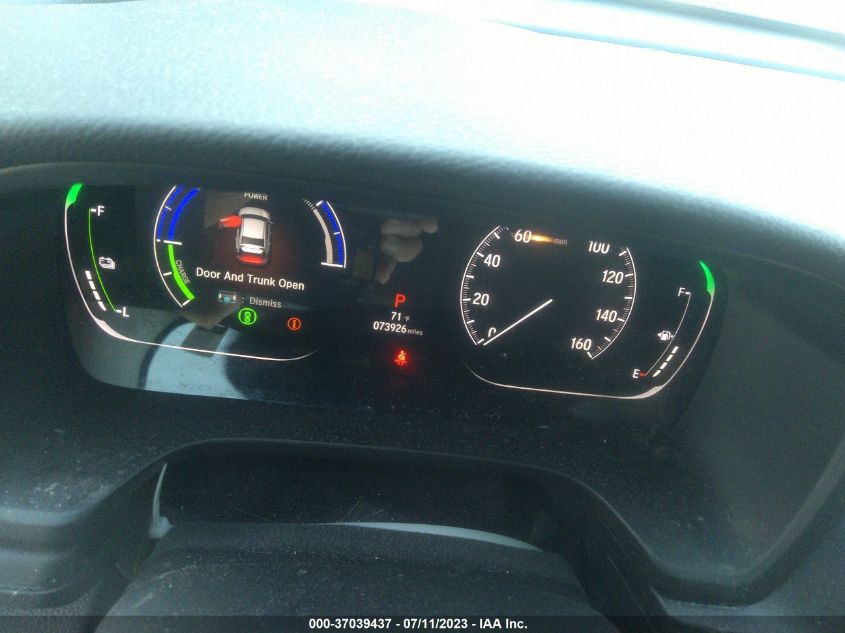 2022 HONDA INSIGHT EX 19XZE4F56NE013403