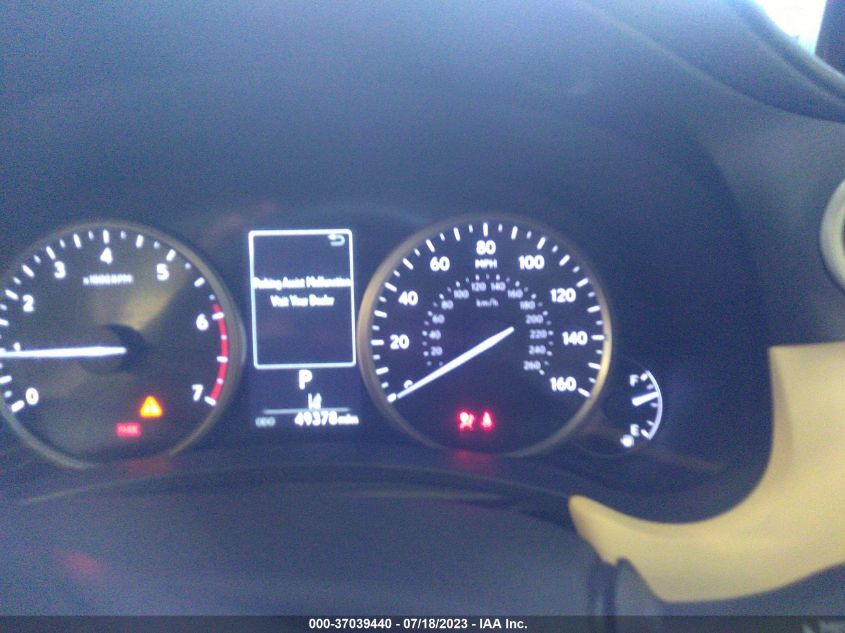 2019 LEXUS NX 300 JTJBARBZ0K2201407