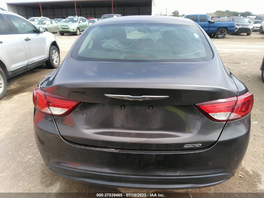 2016 CHRYSLER 200 LX - 1C3CCCFB2GN196488