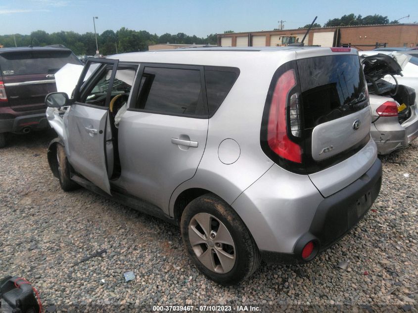 2015 KIA SOUL - KNDJN2A23F7785938