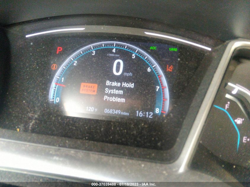 2018 HONDA CIVIC SEDAN EX-T - JHMFC1F4XJX004694