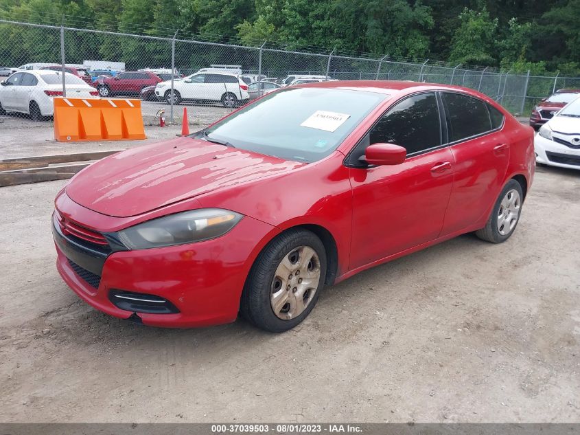 2013 DODGE DART AERO - 1C3CDFAH0DD215924