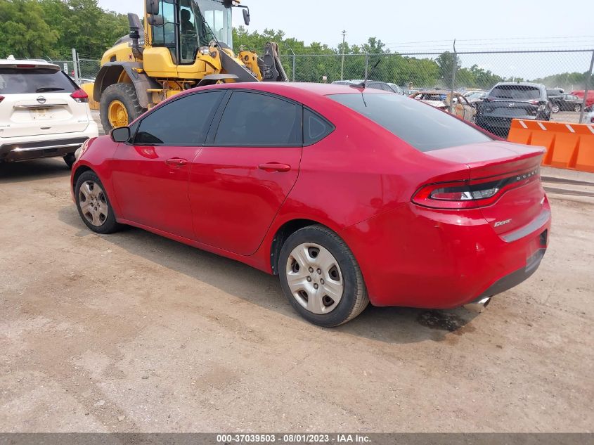 2013 DODGE DART AERO - 1C3CDFAH0DD215924