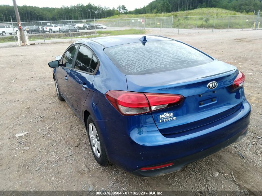 2018 KIA FORTE LX - 3KPFK4A7XJE205485