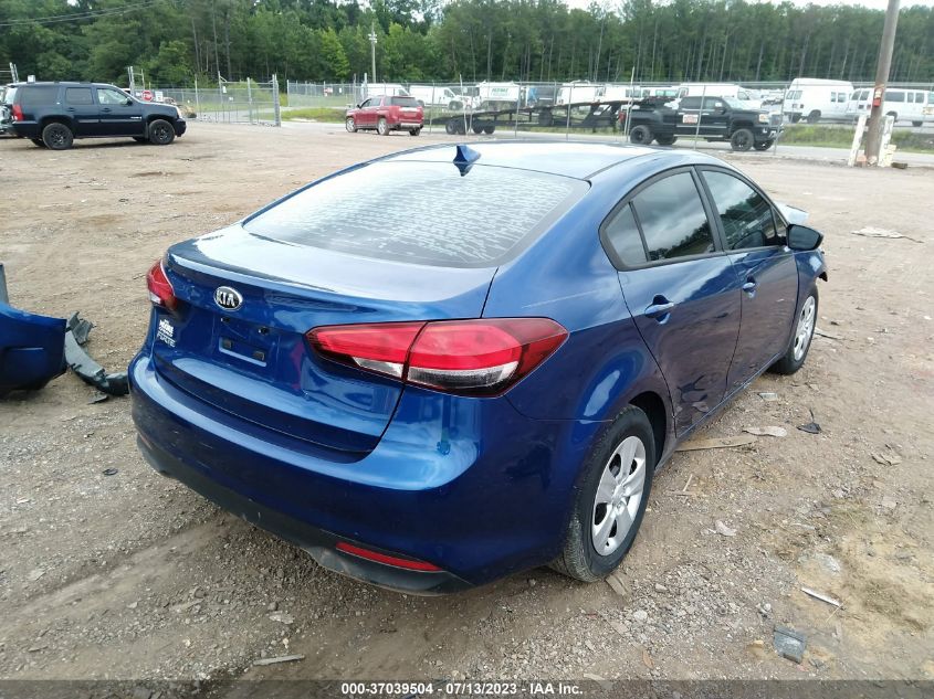 2018 KIA FORTE LX - 3KPFK4A7XJE205485