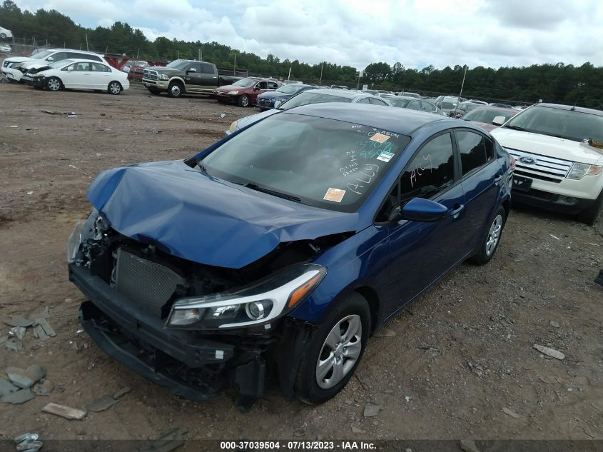 2018 KIA FORTE LX - 3KPFK4A7XJE205485