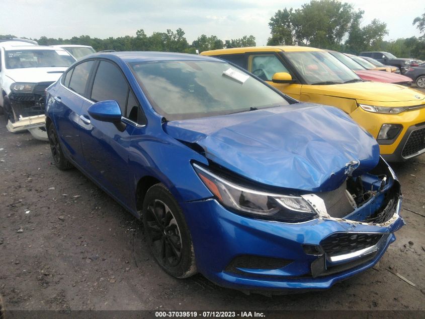 2019 CHEVROLET CRUZE LT - 1G1BE5SM7K7104091