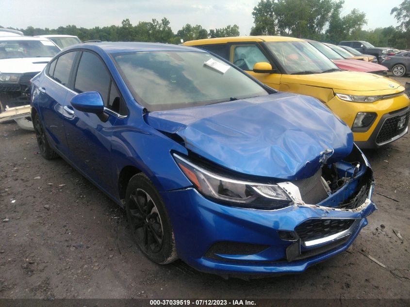 2019 CHEVROLET CRUZE LT - 1G1BE5SM7K7104091