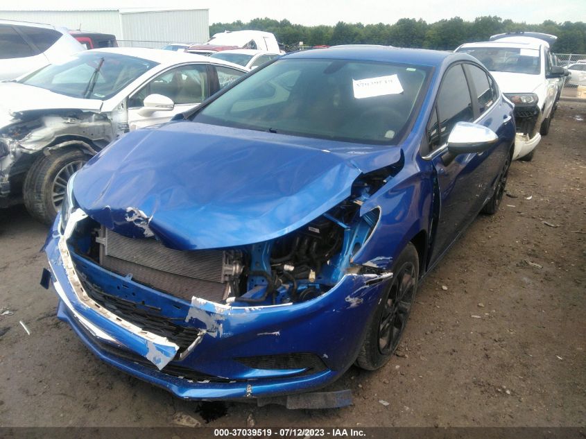 2019 CHEVROLET CRUZE LT - 1G1BE5SM7K7104091